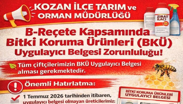 B-Reçete uyarısı