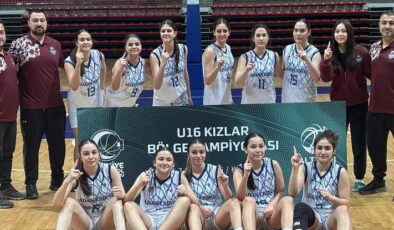 U16 KIZLAR TAKIMI BÖLGE ŞAMPİYONU