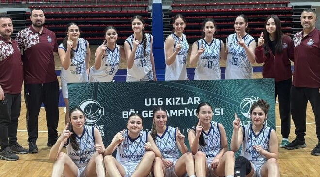 U16 KIZLAR TAKIMI BÖLGE ŞAMPİYONU