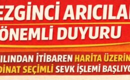 Gezginci arıcılara önemli uyarı