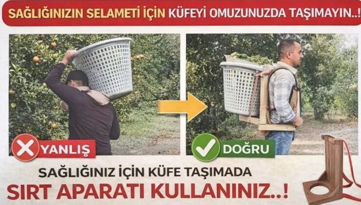 Narenciye işçilerine uyarı