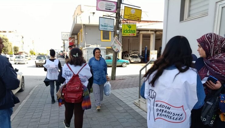 TKP’li Kadınlar 8 Mart İçin Sahada