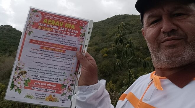 Kozan Tarım Müdürlüğü arıcıların yanında