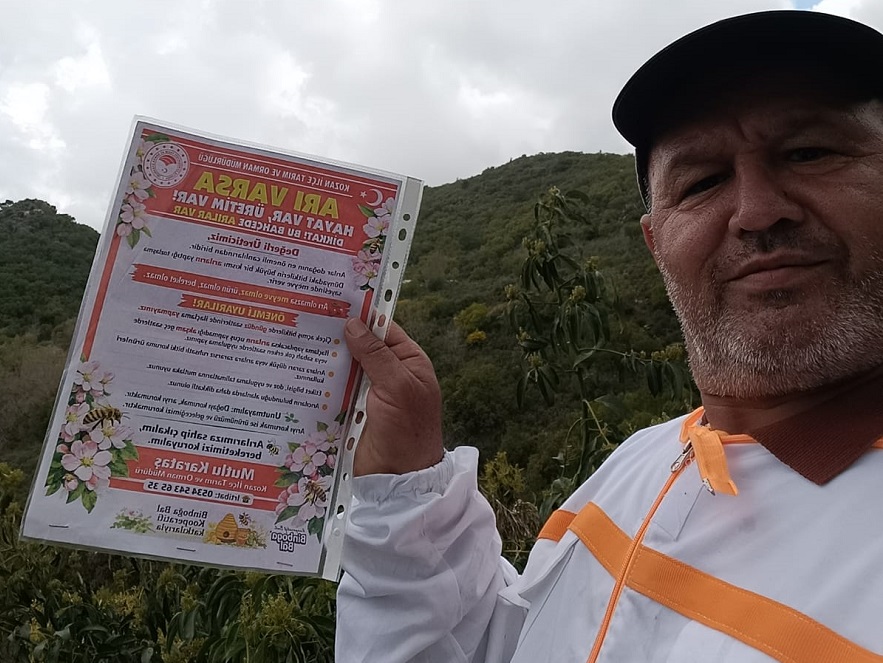 Kozan Tarım Müdürlüğü arıcıların yanında